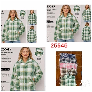Kurtka pluszowa damska m/l-xl/2xl