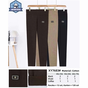 Legginsy ocieplane damskie   4XL-7XL