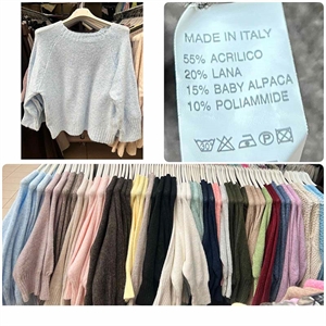 Sweter damski okrągły