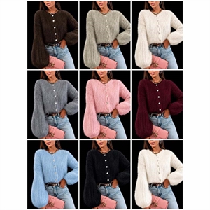 Sweter damski zapinany na guziki