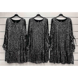 Sukienka damska z cekinami produkt Włoski