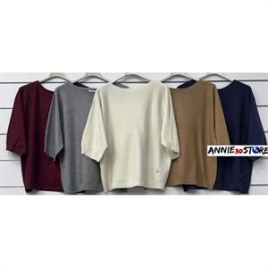 Sweter damski okrągły