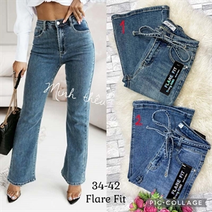 Jeansy dzwony damskie (34-42)