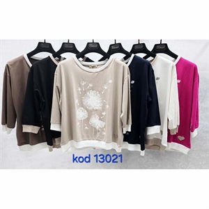 Bluzka damska z rękawem 3/4 - Turecki Produkt