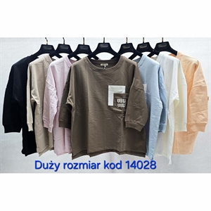 Bluzka damska z rękawem 3/4 - Turecki Produkt