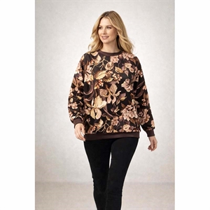 Bluza welurowa damska produkt Polski