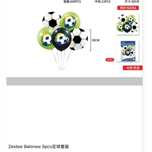 Zestaw balonów (5szt)