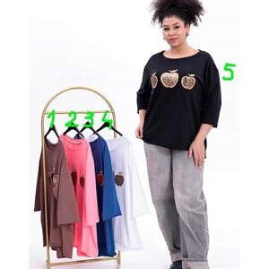 Bluzka damska z 3/4 rękawem produkt Turecki