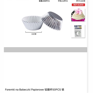 Foremki na babeczki papierowe