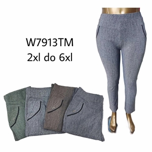 Legginsy długie damskie Big Size  2XL-6XL