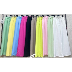 Spodnie szerokie nogawki damskie produkt Włoski