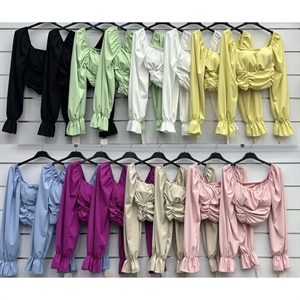 Bluzka crop top damski produkt Włoski