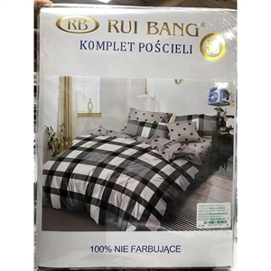Komplet pościel 100% NIE FARBUJĄCE - 4cz - 160cm x 200cm