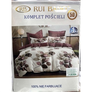 Komplet pościel 100% NIE FARBUJĄCE - 4cz - 160cm x 200cm