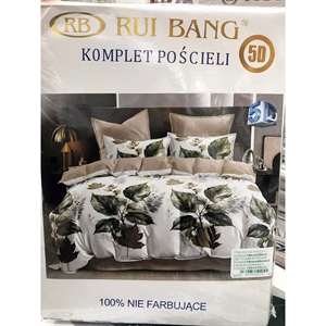 Komplet pościel 100% NIE FARBUJĄCE - 4cz - 160cm x 200cm
