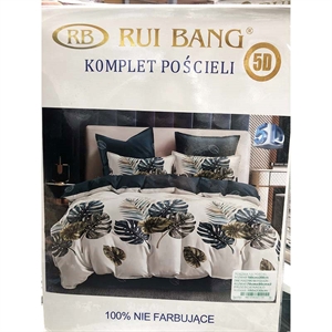 Komplet pościel 100% NIE FARBUJĄCE - 4cz - 160cm x 200cm