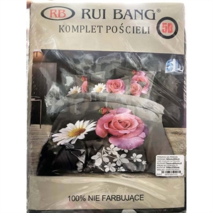 Komplet pościel 100% NIE FARBUJĄCE - 4cz - 160cm x 200cm