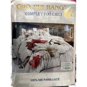 Komplet pościel 100% NIE FARBUJĄCE - 4cz - 160cm x 200cm