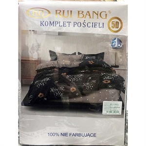 Komplet pościel 100% NIE FARBUJĄCE - 4cz - 160cm x 200cm