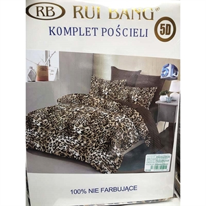 Komplet pościel 100% NIE FARBUJĄCE - 4cz - 200cm x 220cm