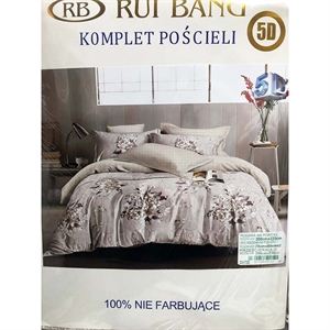 Komplet pościel 100% NIE FARBUJĄCE - 4cz - 200cm x 220cm