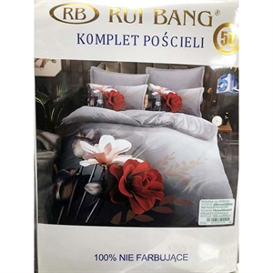 Komplet pościel 100% NIE FARBUJĄCE - 4cz - 200cm x 220cm