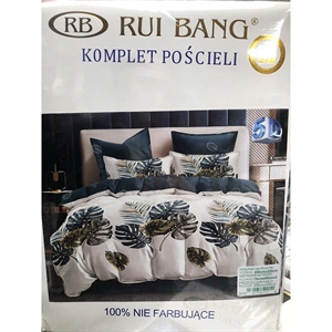 Komplet pościel 100% NIE FARBUJĄCE - 4cz - 200cm x 220cm