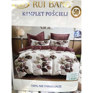 Komplet pościel 100% NIE FARBUJĄCE - 4cz - 200cm x 220cm