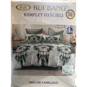 Komplet pościel 100% NIE FARBUJĄCE - 4cz - 200cm x 220cm