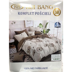 Komplet pościel 100% NIE FARBUJĄCE - 3cz - 160cm x 200cm