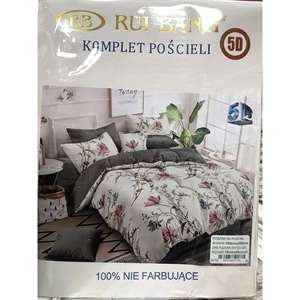 Komplet pościel 100% NIE FARBUJĄCE - 3cz - 160cm x 200cm