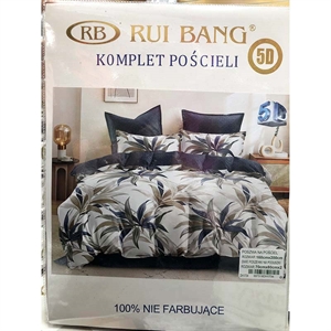 Komplet pościel 100% NIE FARBUJĄCE - 3cz - 160cm x 200cm