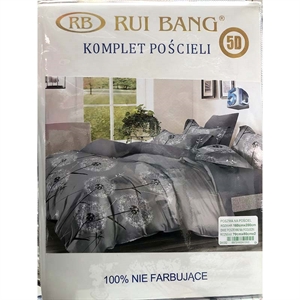 Komplet pościel 100% NIE FARBUJĄCE - 3cz - 160cm x 200cm