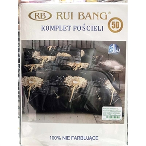 Komplet pościel 100% NIE FARBUJĄCE - 3cz - 160cm x 200cm