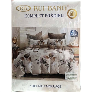 Komplet pościel 100% NIE FARBUJĄCE - 3cz - 160cm x 200cm
