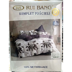 Komplet pościel 100% NIE FARBUJĄCE - 3cz - 160cm x 200cm