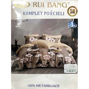 Komplet pościel 100% NIE FARBUJĄCE - 3cz - 160cm x 200cm