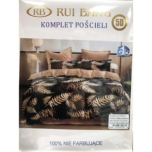 Komplet pościel 100% NIE FARBUJĄCE - 3cz - 160cm x 200cm