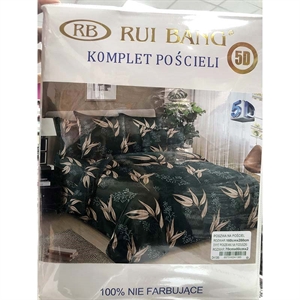 Komplet pościel 100% NIE FARBUJĄCE - 3cz - 160cm x 200cm
