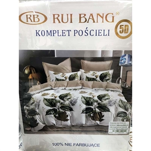 Komplet pościel 100% NIE FARBUJĄCE - 3cz - 160cm x 200cm