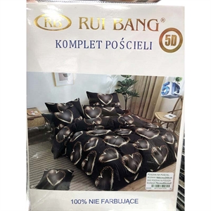 Komplet pościel 100% NIE FARBUJĄCE - 3cz - 160cm x 200cm