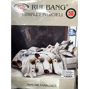Komplet pościel 100% NIE FARBUJĄCE - 3cz - 160cm x 200cm