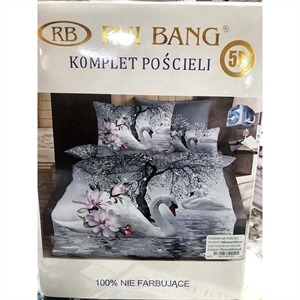 Komplet pościel 100% NIE FARBUJĄCE - 3cz - 160cm x 200cm