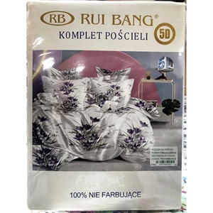 Komplet pościel 100% NIE FARBUJĄCE - 3cz - 160cm x 200cm