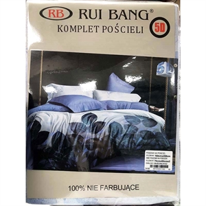 Komplet pościel 100% NIE FARBUJĄCE - 3cz - 160cm x 200cm