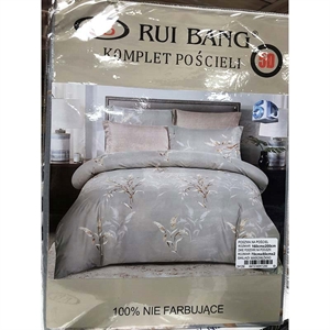 Komplet pościel 100% NIE FARBUJĄCE - 3cz - 160cm x 200cm