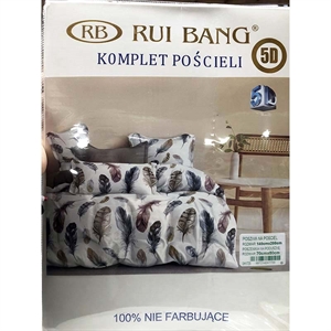 Komplet pościel 100% NIE FARBUJĄCE - 2cz 140x200cm