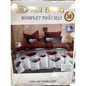 Komplet pościel 100% NIE FARBUJĄCE - 2cz 140x200cm