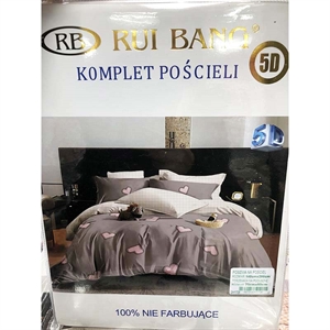 Komplet pościel 100% NIE FARBUJĄCE - 2cz 140x200cm