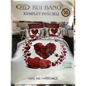 Komplet pościel 100% NIE FARBUJĄCE - 2cz 140x200cm